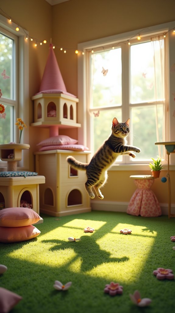 themed cat exploration playhouses