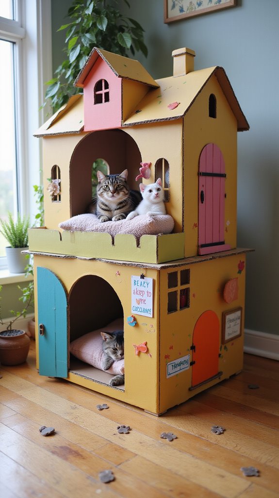themed cat hotel ideas