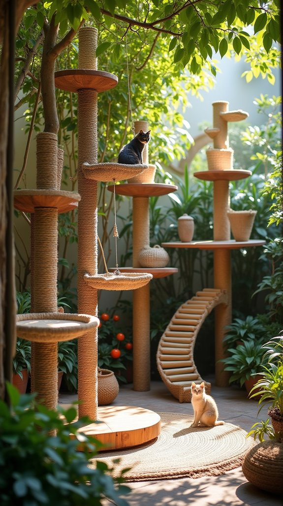 ultimate playground for cats