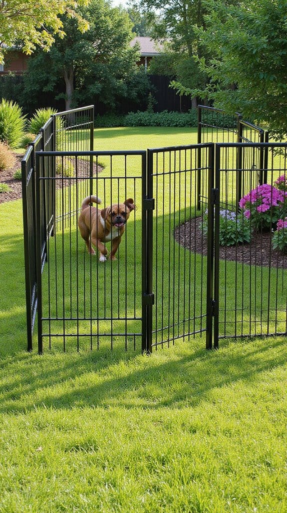 versatile portable dog fencing