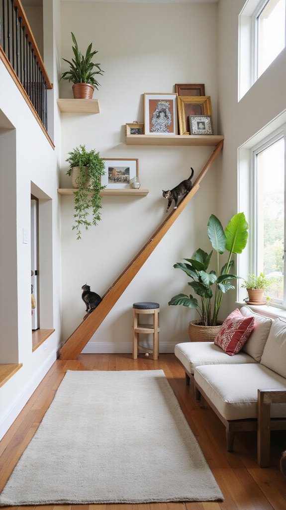 wall mounted cat playgrounds designed