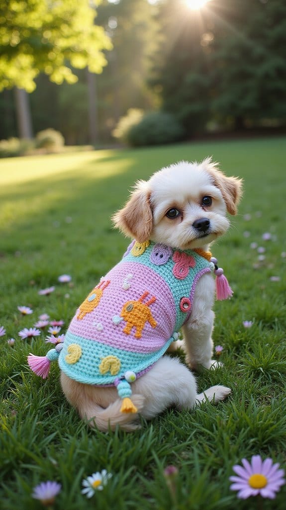 whimsical animal print harness