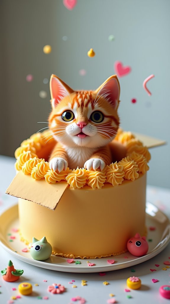 adorable cat box topper