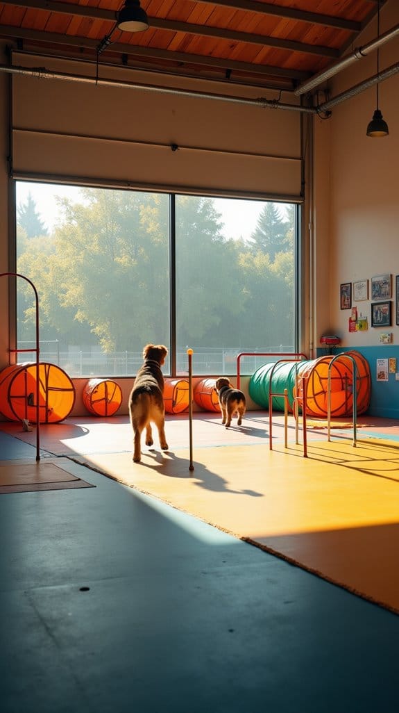 agility course for dogs