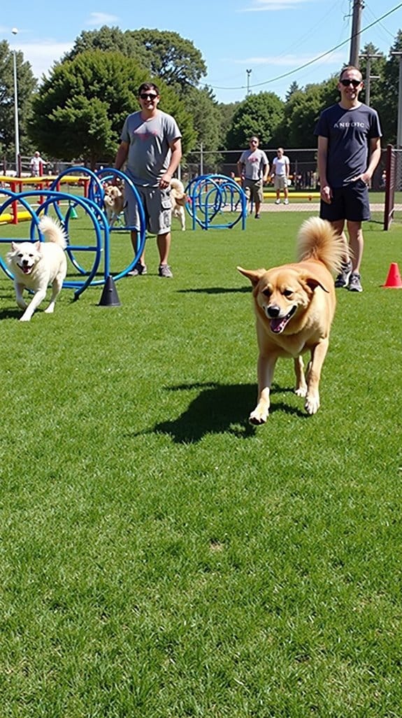 agility training for dogs