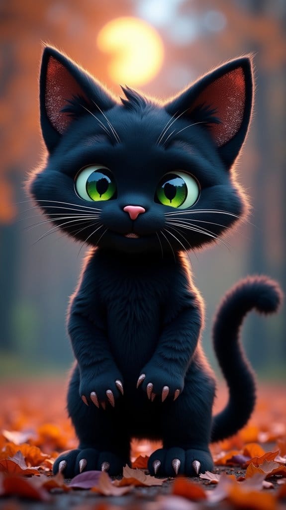 black cat costume fun