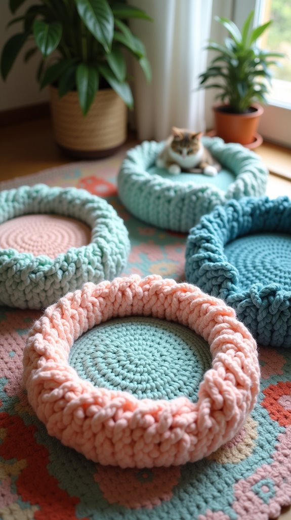 bold colors for cats