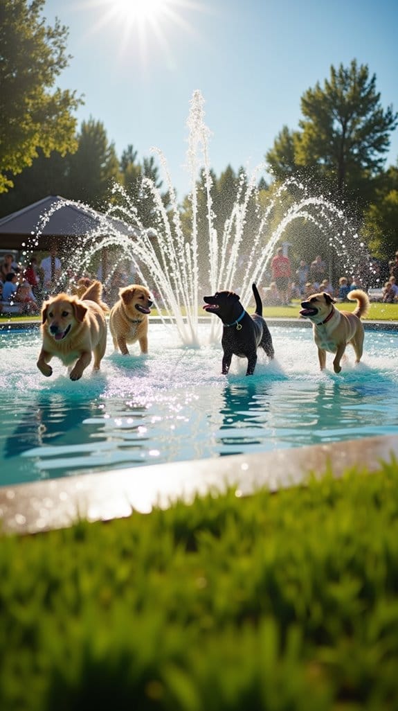 canine splash zone fun