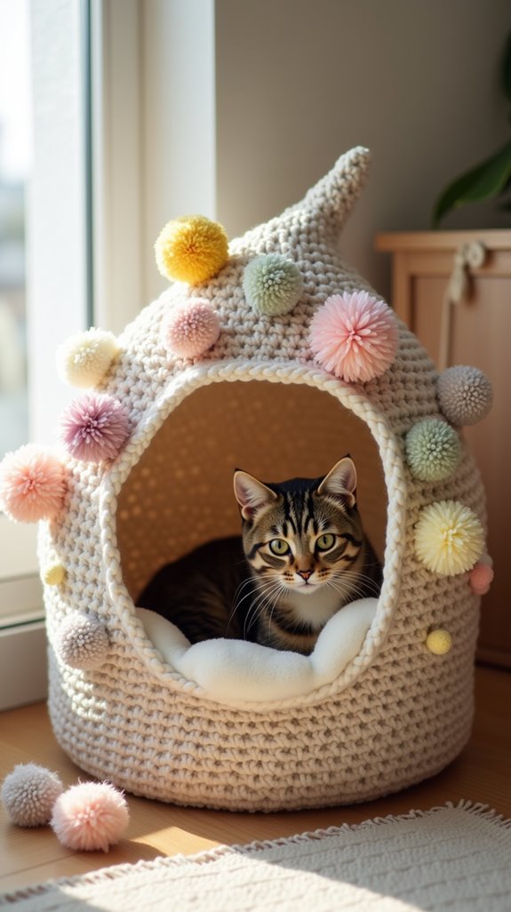 charming cat bed project