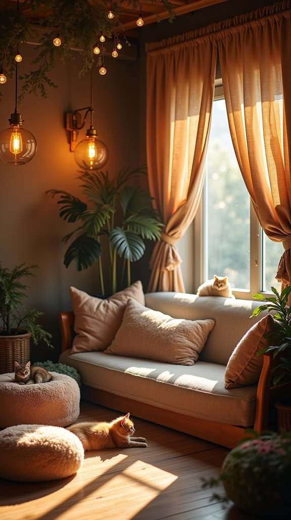 cozy ambient lighting solutions