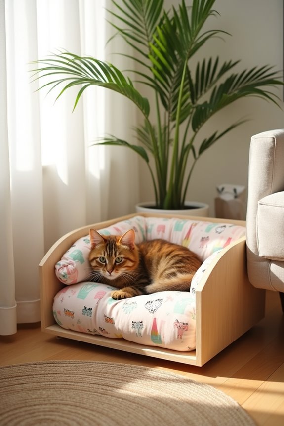 cozy diy cat retreat