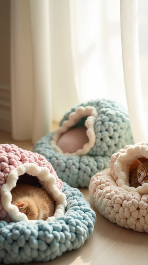 cozy portable cat retreat