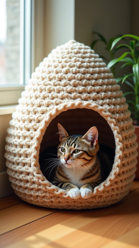 cozy stylish cat retreat