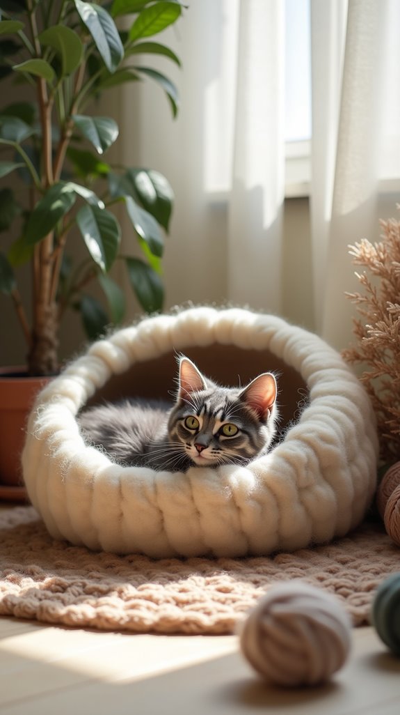 cozy sustainable wool luxury