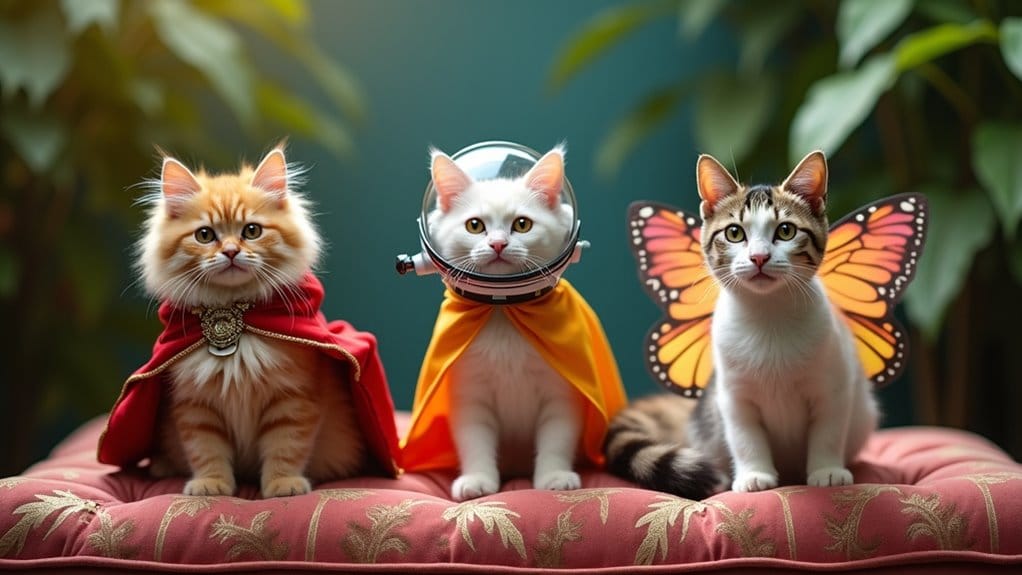 creative costumes for cats