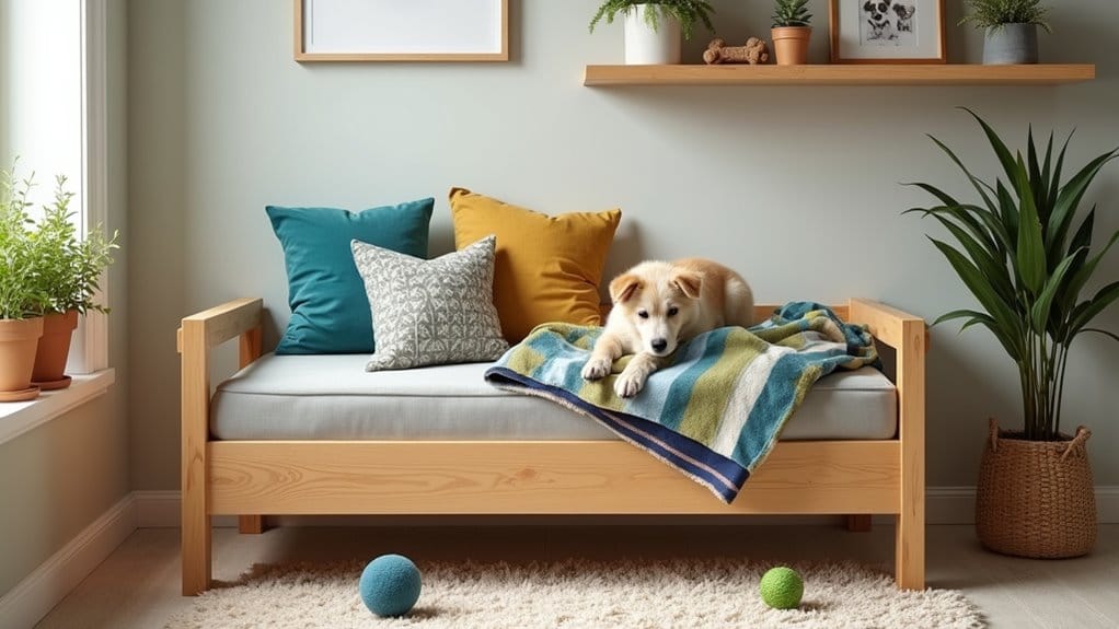 creative dog bunk beds