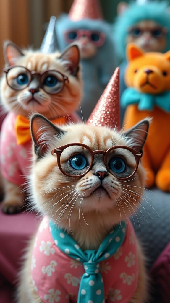 crying cat costume accessories