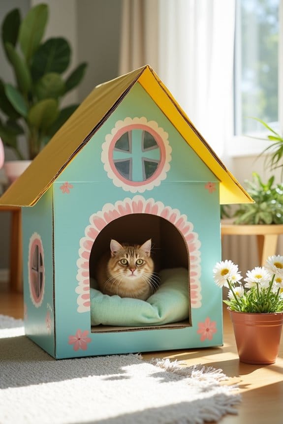 diy cat cottage project