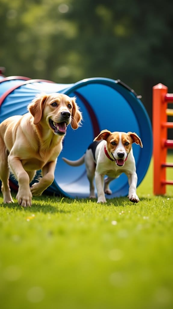 dog agility and fun