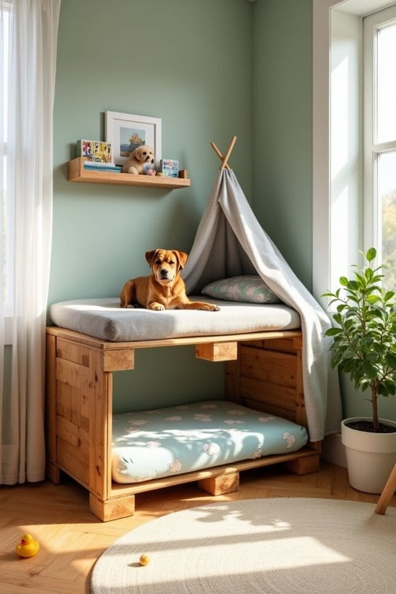 dog bunk bed construction guide