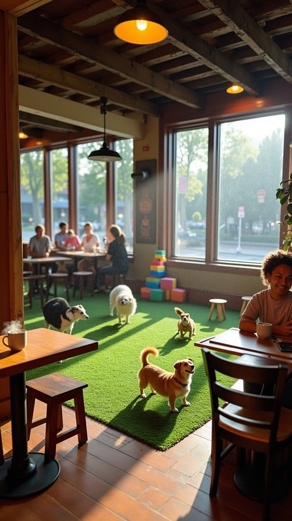 dog friendly relaxation corner