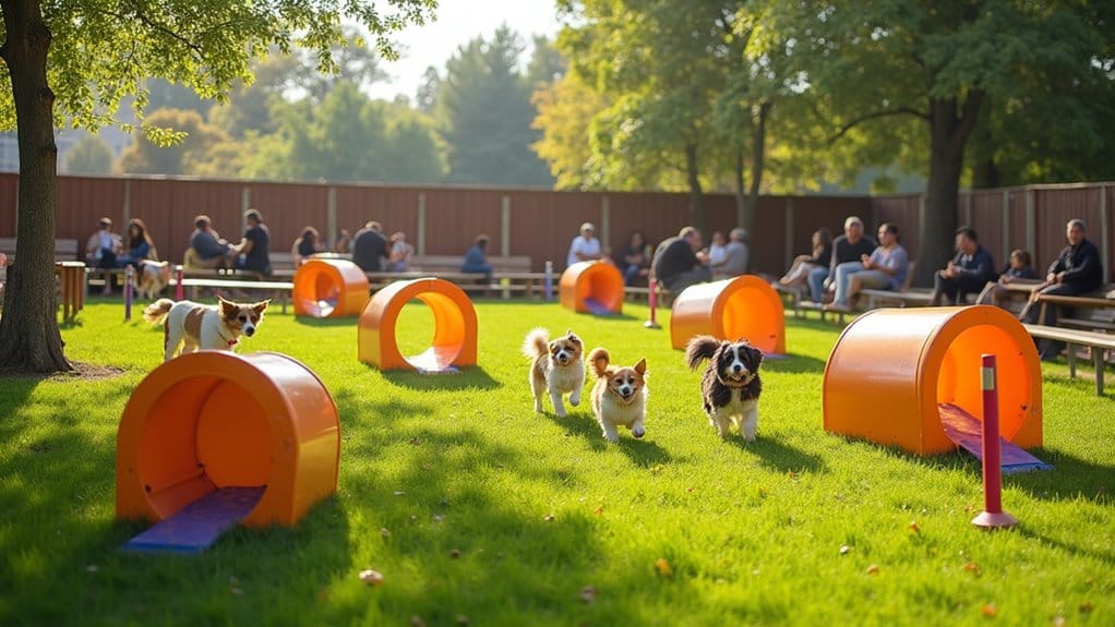dog park play equipment