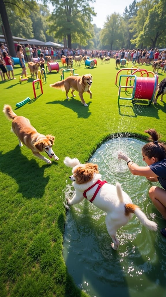 dynamic dog park obstacles
