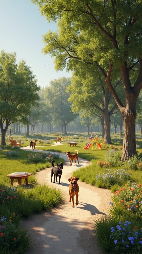 eco friendly dog park materials