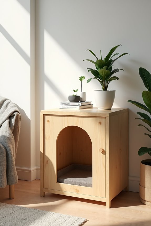 eco friendly litter box enclosure