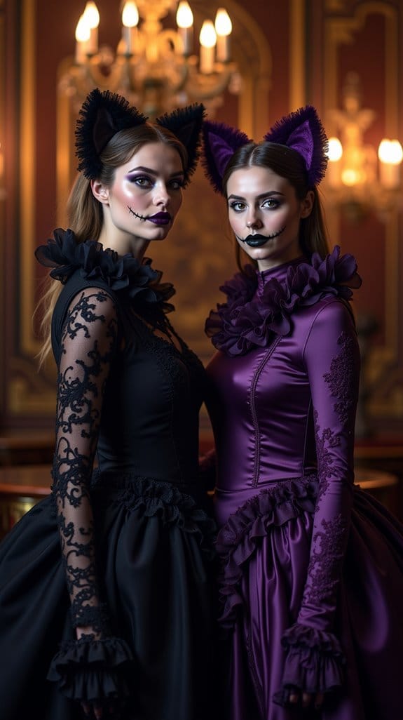 elegant dark whimsy sophistication