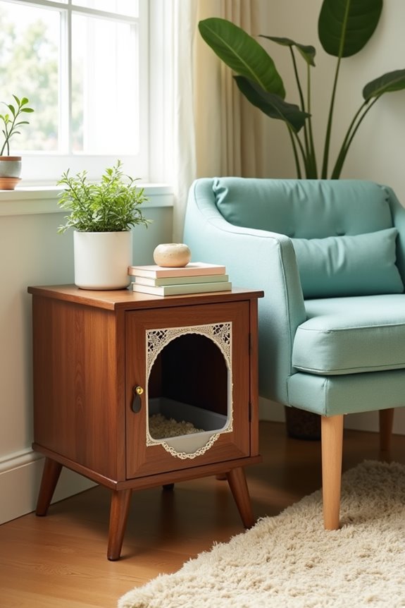 elegant litter box solution