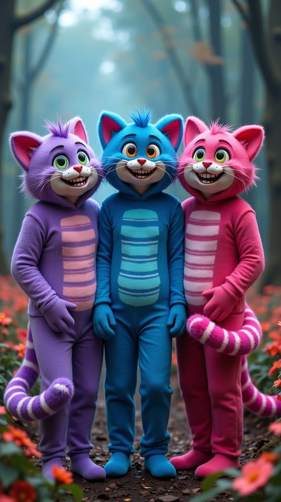 enchanting cheshire cat costume