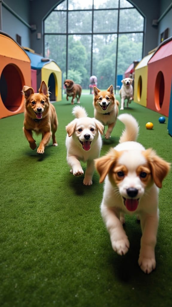 enriching dog tunnel adventures