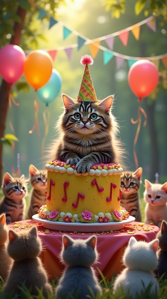 feline festival with music