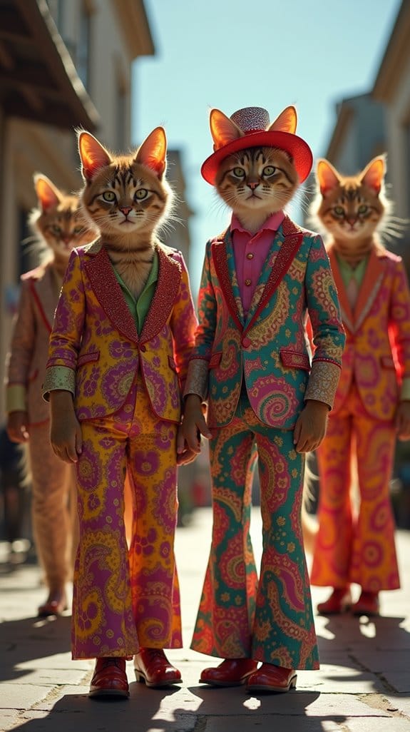 groovy chester cat vibe