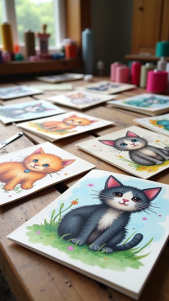 handmade cat collage ideas