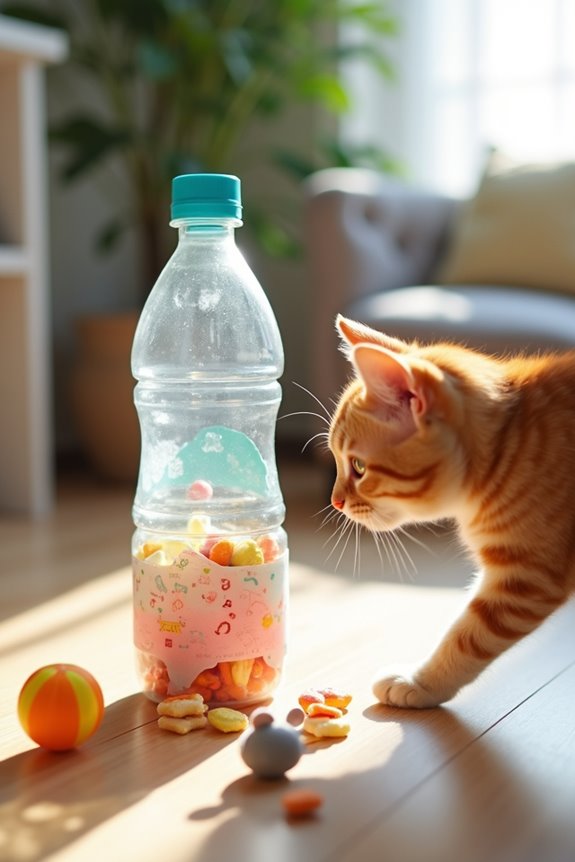 homemade cat treat dispenser