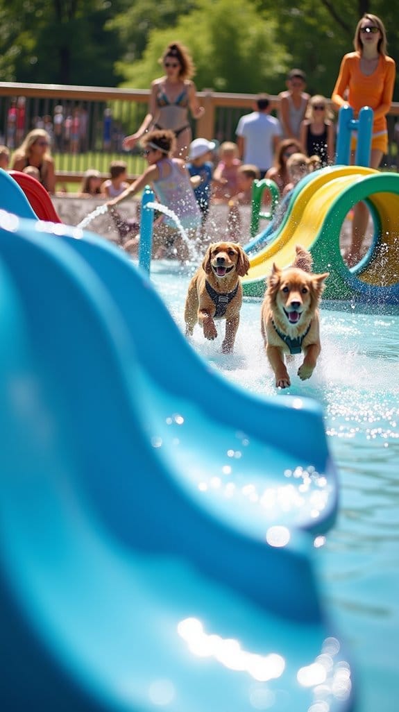 interactive aquatic dog fun