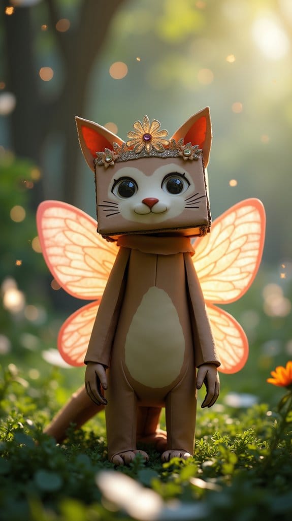 magical cat fairy costume