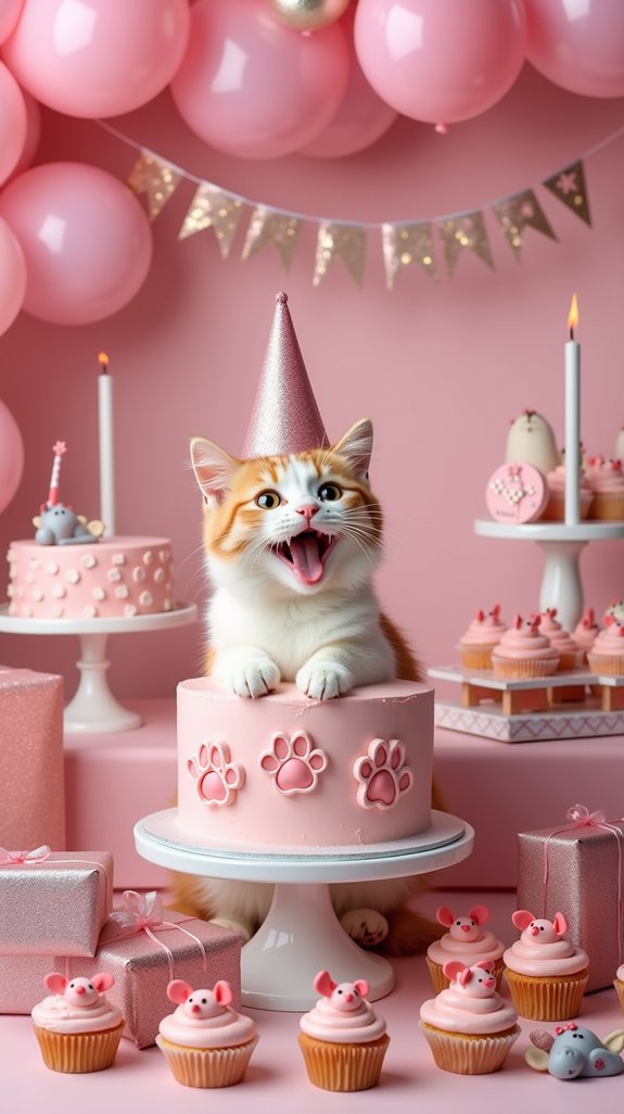 paw sitively pink birthday bash