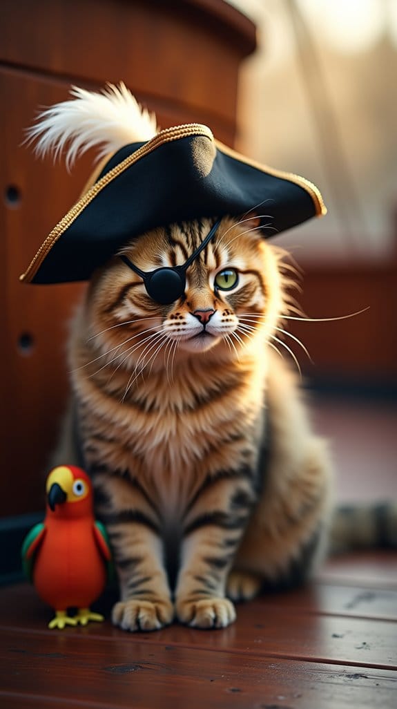 pirate cat costume adventure