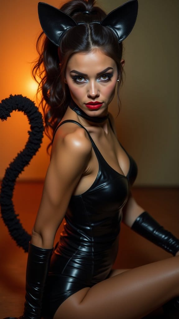 retro feline fashion flair