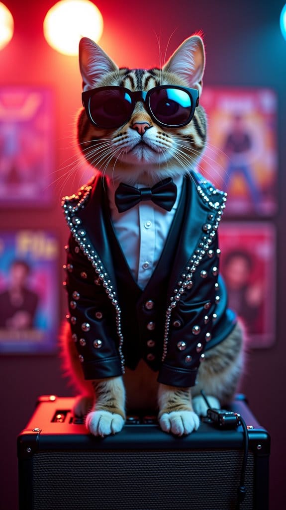 rock star kitty costume fun