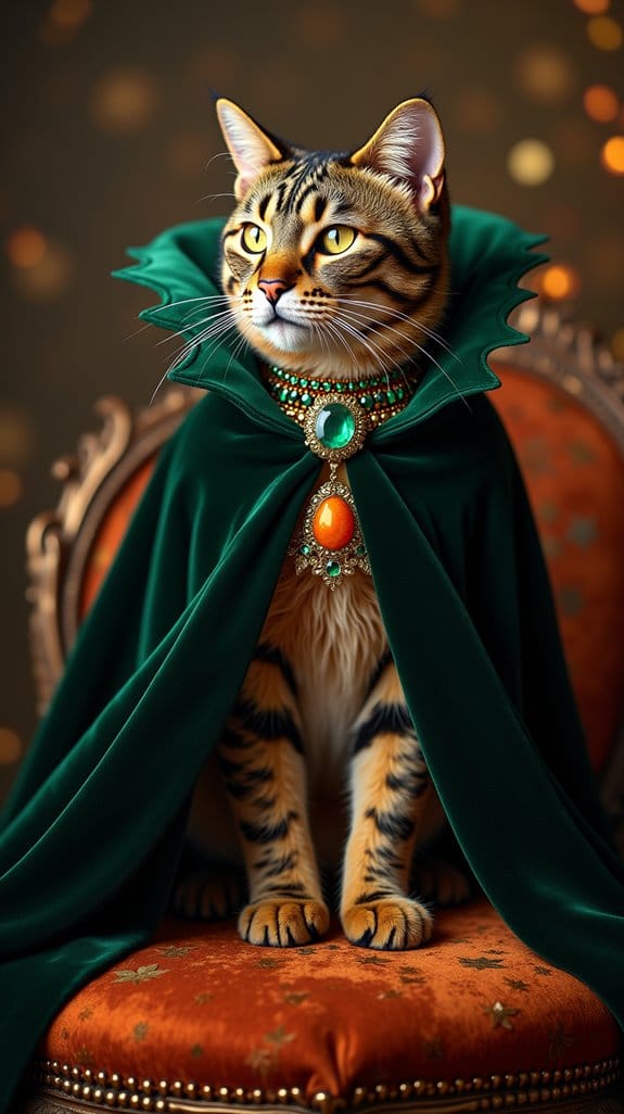 royal feline halloween costume