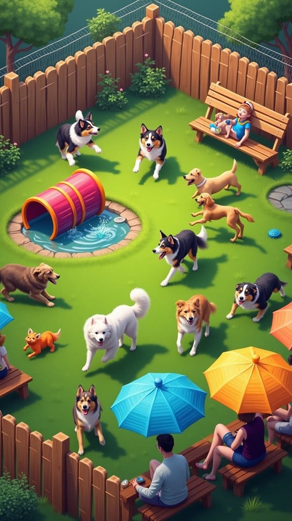 safe dog park design