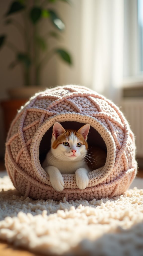 stylish cozy cat retreat