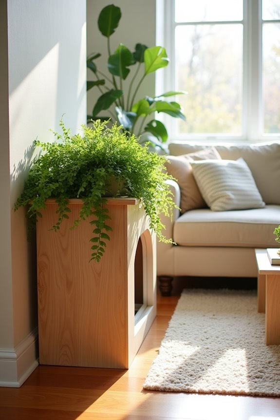 stylish multifunctional litter box