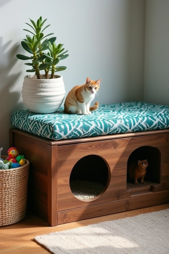 stylish multifunctional litter solution