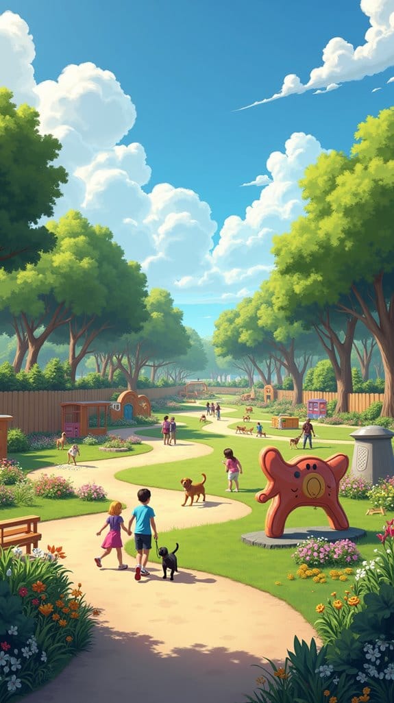 themed dog play areas