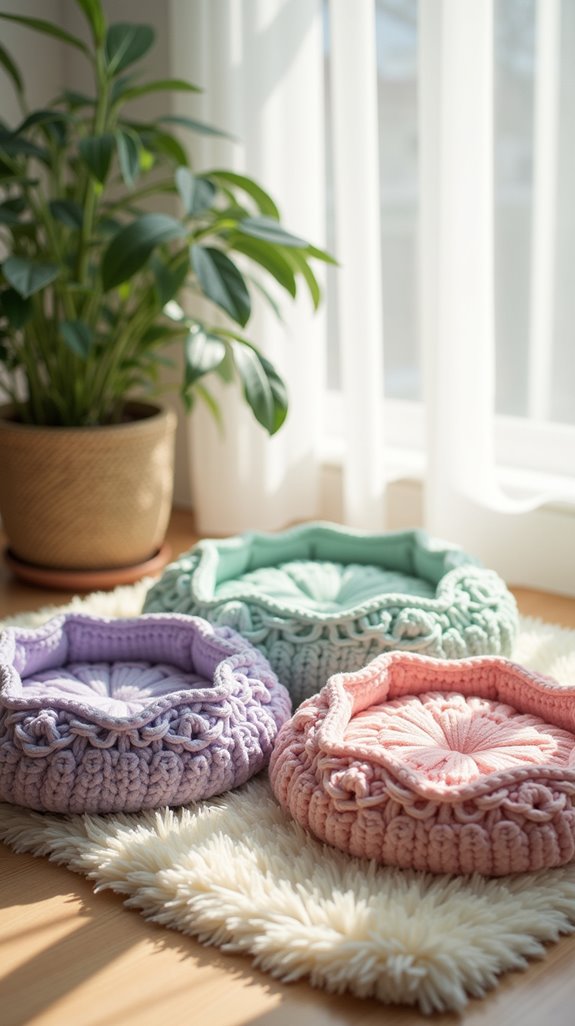 tranquil pastel cat retreat